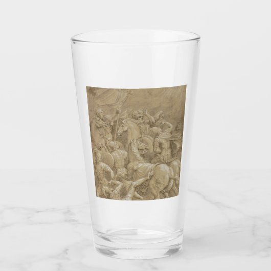De Bekering van Sint-Paulus Kunst Glas (Voorkant)