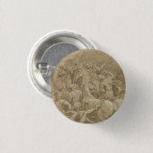 De Bekering van Sint-Paulus Kunst Ronde Button 3,2 Cm (Voorkant /achterkant)