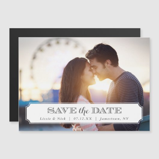 De Bekleding van de Foto van Chic Lijst sparen de  (Voorkant / Achterkant)