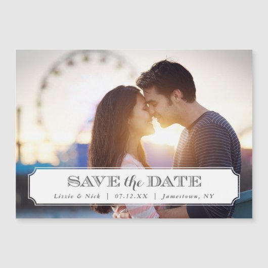 De Bekleding van de Foto van Chic Lijst sparen de  (Voorkant)