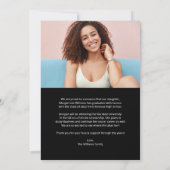 De Bekleding van het Manuscript van Trendy, voegt  Aankondiging (Achterkant)