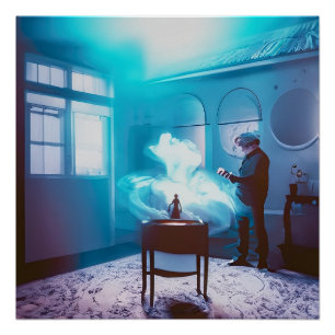 De beklijvende pixels perfect poster