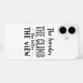 De beklimming is de moeite waard: omarm de reis Case-Mate iPhone case (Achterkant (horizontaal))