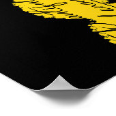 De bekrachtiging van de vrouw affirmaties Positiev Poster (Hoek)