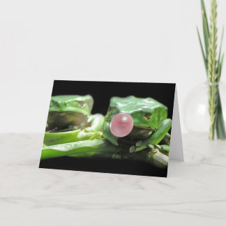 De Bel van de kikker Bedankkaart