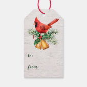 De belangrijke Kerst van het Bedrijf aan van Cadeaulabel (Achterkant)