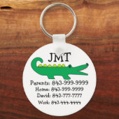 De belangrijke Sleutelhanger van de Aantallen van  (Voorkant)