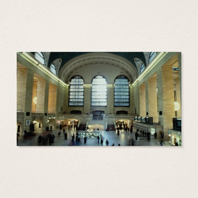 De belangrijkste cursus (foto) visitekaartje (Achterkant)