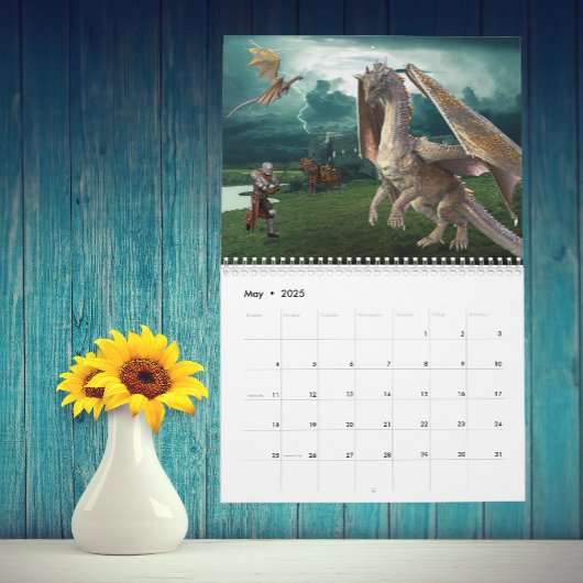 De belangrijkste draak elk jaar Fantastische agend Kalender