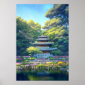 De belangrijkste Japanse tempel Poster (Voorkant)