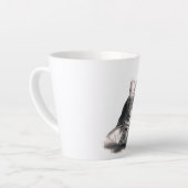 De belangrijkste kattenslaappening latte mok (Linkerhoek)