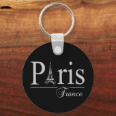 De belangrijkste keten van Parijs Frankrijk Sleutelhanger (Voorkant)