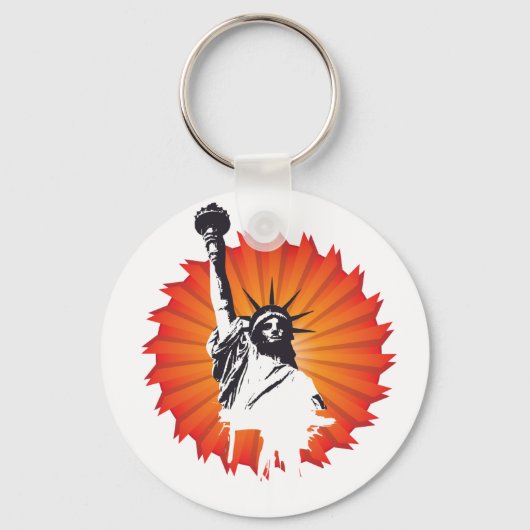 De belangrijkste ketens van New York Sleutelhanger (Voorkant)