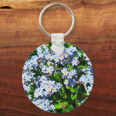 De belangrijkste Ring van de Button van vergeet-me Sleutelhanger (Voorkant)