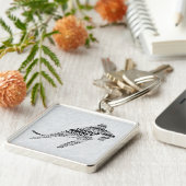 De Belangrijkste Ring van de Speler van de IJs Hoc Sleutelhanger (Zijkant)