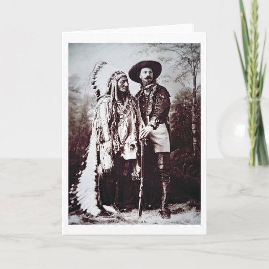 De belangrijkste Stier van de Zitting (1831-90) op Kaart (Voorkant)