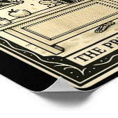 De belangrijkste Tarot Kaart - Halloween Soky Goth Poster (Hoek)