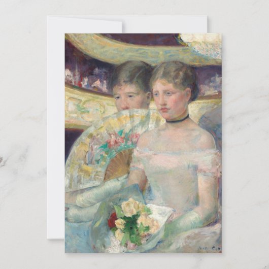 De belasting | Mary Cassatt (Voorkant)