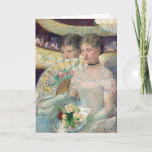 De belasting | Mary Cassatt Kaart (Voorkant)