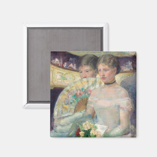 De belasting | Mary Cassatt Magneet (Voorkant / Achterkant)