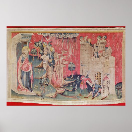 De belegering van de stad poster (Voorkant)