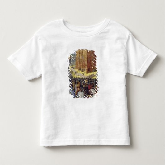 De belegering van Jeruzalem door Nebuchadnezzar Kinder Shirts (Voorkant)