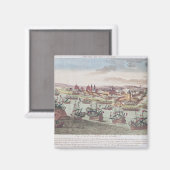 De belegering van Malta, 12 juni 1798 Magneet (Voorkant / Achterkant)