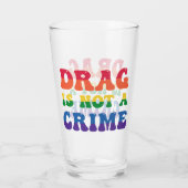 De belemmering is geen Crime Glass Tumbler (Achterkant)
