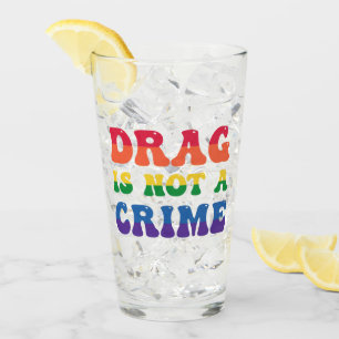 De belemmering is geen Crime Glass Tumbler