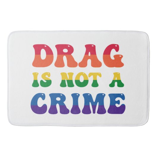 De belemmering is geen misdaad Bath Mat (Voorkant)