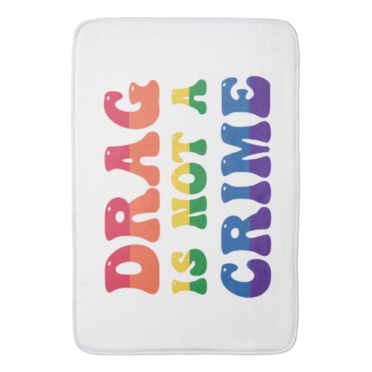 De belemmering is geen misdaad Bath Mat (Voorkant Verticaal)