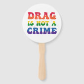 De belemmering is geen misdaadhand handventilatore handwaaier (Achterkant)