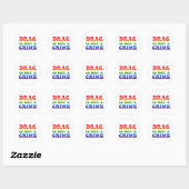 De belemmering is geen misdaadStickers Ronde Sticker (Vel)