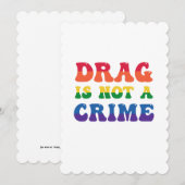 De belemmering is geen misdaadvlak Wenskaart Kaart (Voorkant / Achterkant)