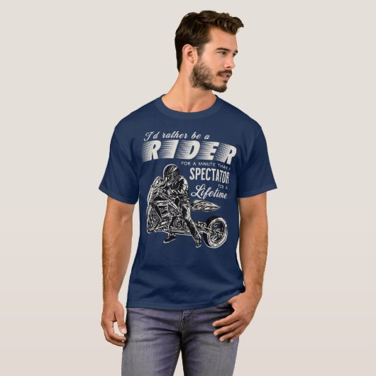 De belemmering van de motor van de belemmering ide t-shirt (Voorkant volledig)