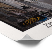 De Belfry in Brugge Poster (Hoek)