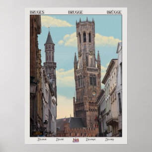 De Belfry in Brugge Poster