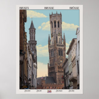 De Belfry in Brugge Poster