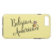 De Belgische Amerikaanse Ton Hearts Cel Case (Achterkant (Horizontaal))