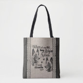 De Belgische Malinois kunst als alles mislukt, cit Tote Bag (Voorkant)