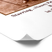 De Belgische tanden Poster (Hoek)