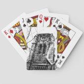 De "Bell Tower"-speelkaarten Pokerkaarten (Achterkant)