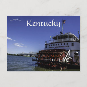 De Belle van Louisville in Louisville, Kentucky Briefkaart