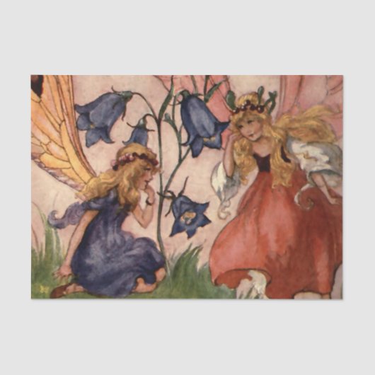 De bellen blijven door Florence Anderson rijden Tissuepapier (Voorkant)