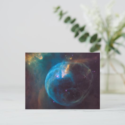 De bellennevel briefkaart (Staand voorkant)