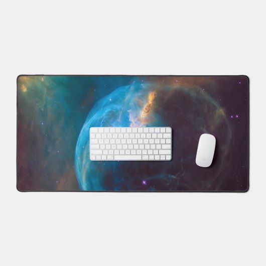 De bellennevel, NGC 7635. Bureaumat (Keyboard & Muis)