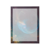 De bellennevel, NGC 7635. Notitieblok (Linkerzijde)