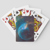 De bellennevel, NGC 7635. Pokerkaarten (Achterkant)