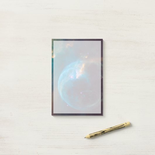 De bellennevel, NGC 7635. Post-it® Notes (Op bureau)