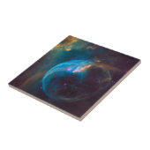 De bellennevel, NGC 7635. Tegeltje (Zijkant)